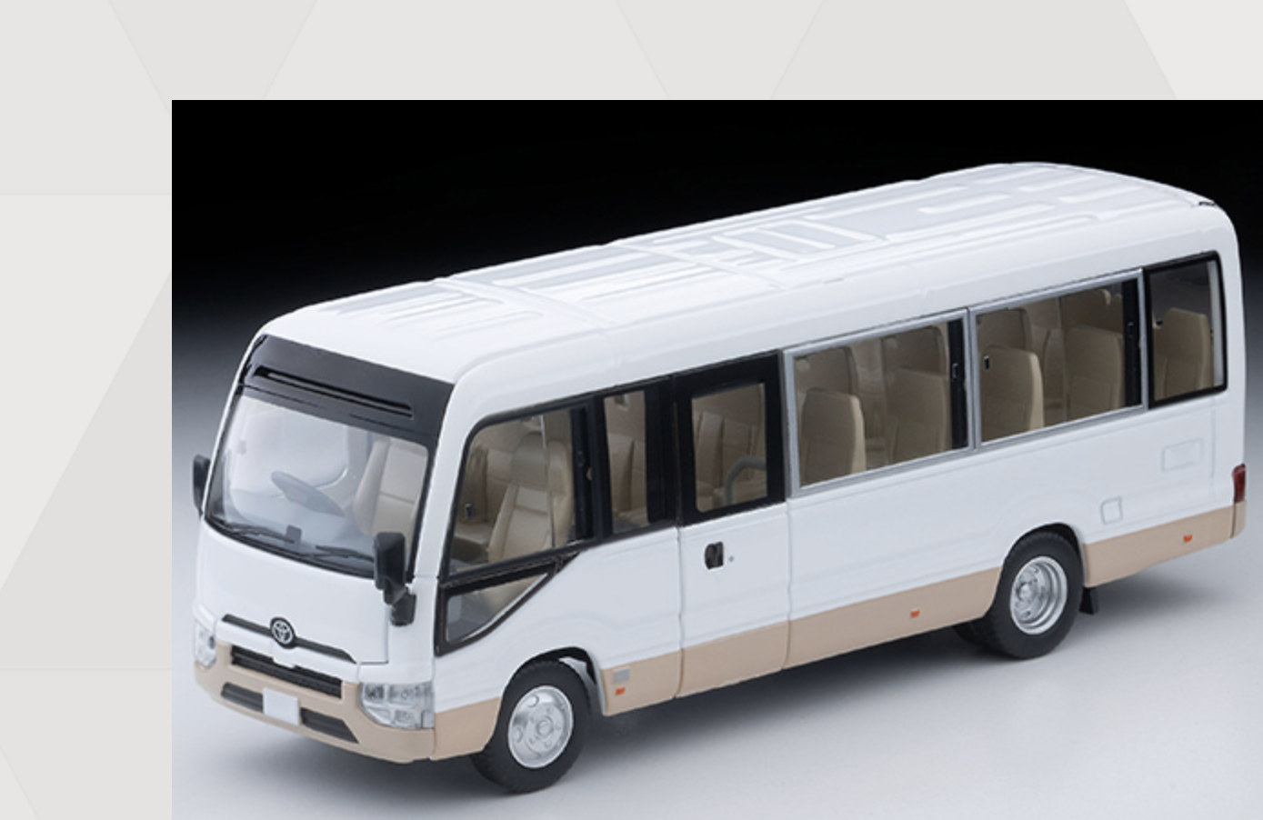 預訂Pre Order- Tomytec LV-N294d Toyota Coaster LX(White/Beige)