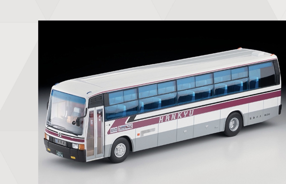 預訂Pre Order- Tomytec LV-N300e Mitsubishi Fuso Aero Bus (Hankyu Bus)
