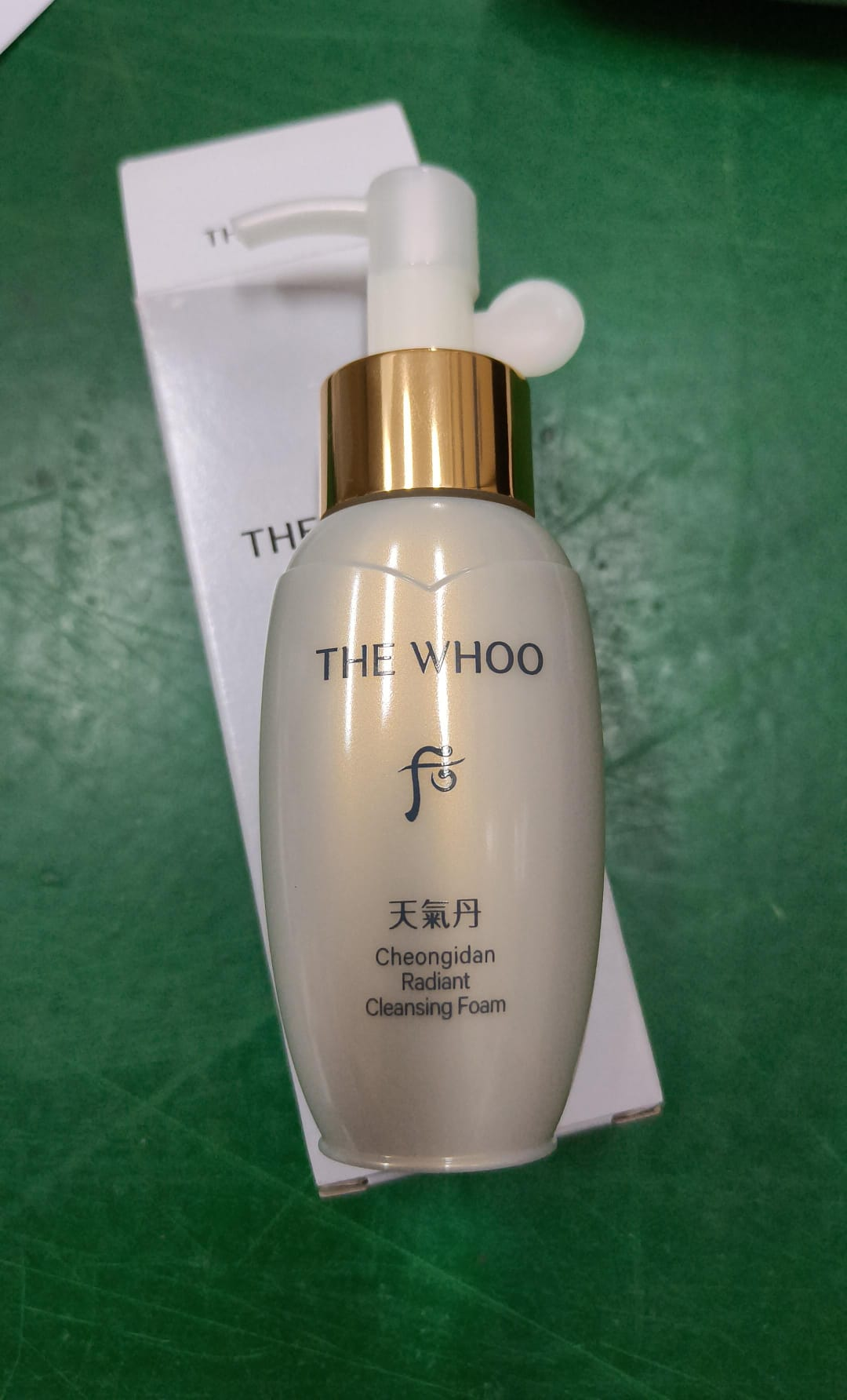 ES132 The Whoo 天氣丹 華炫重生泡沫潔面霜50ml EXP:2028.03