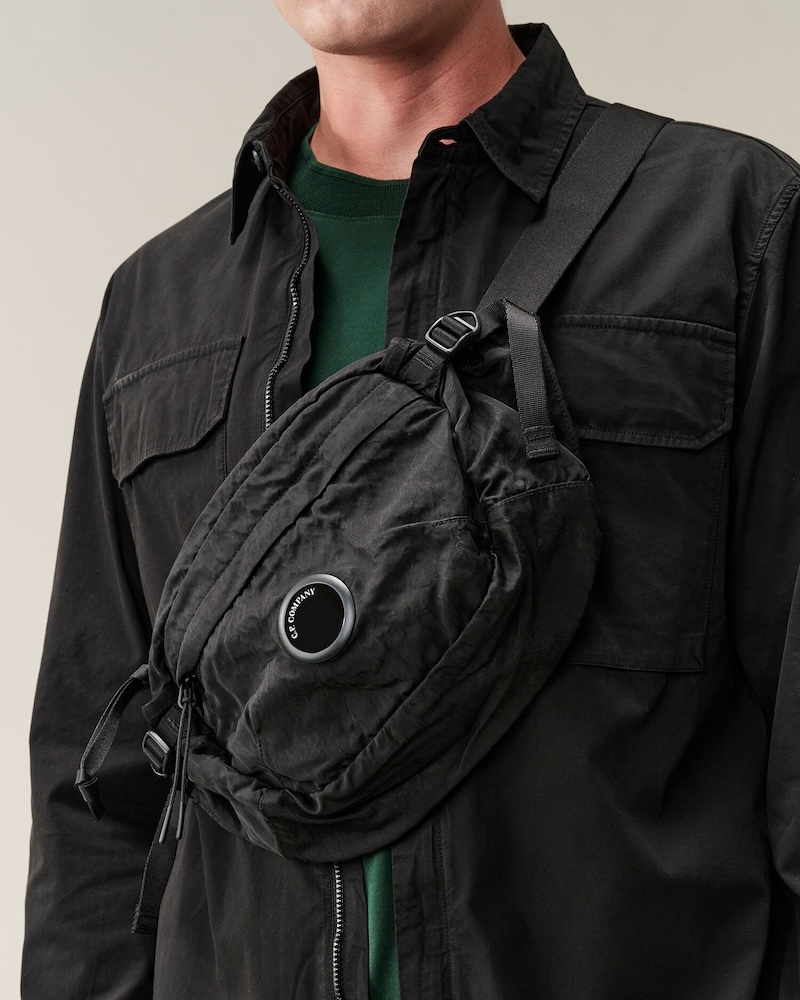 C.P. Company - Nylon B Lens Waist Bag - RCCMAC734A005269G999 BLACK