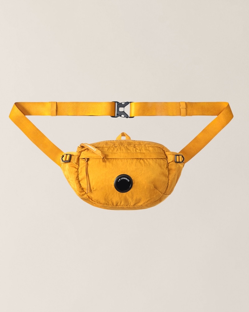C.P. Company - Nylon B Lens Waist Bag - 21CMAC734A005269G232 BUCK THORN BROWN