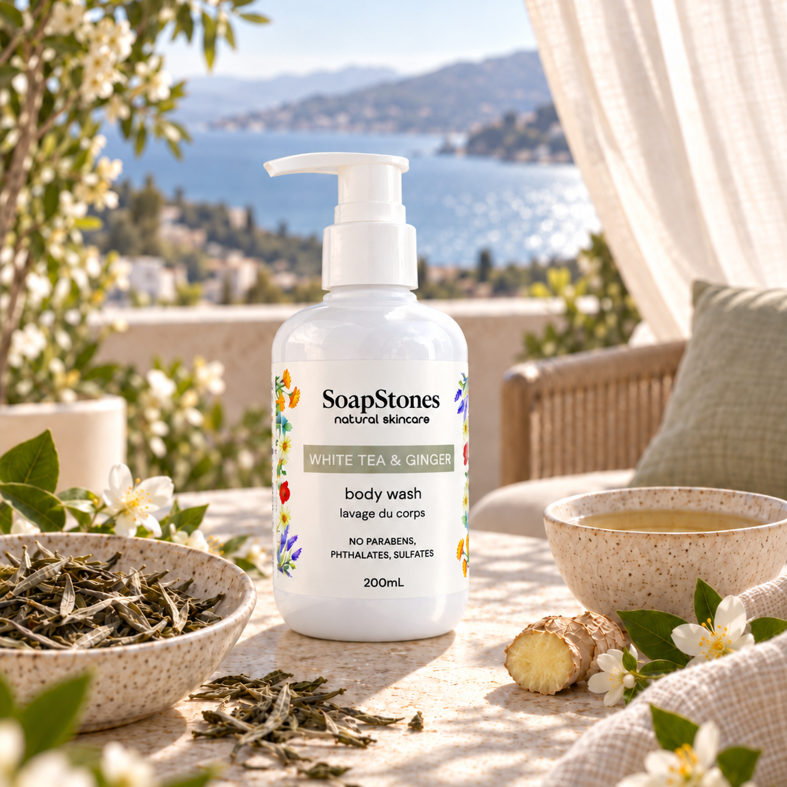 Soapstones白茶生薑沐浴露