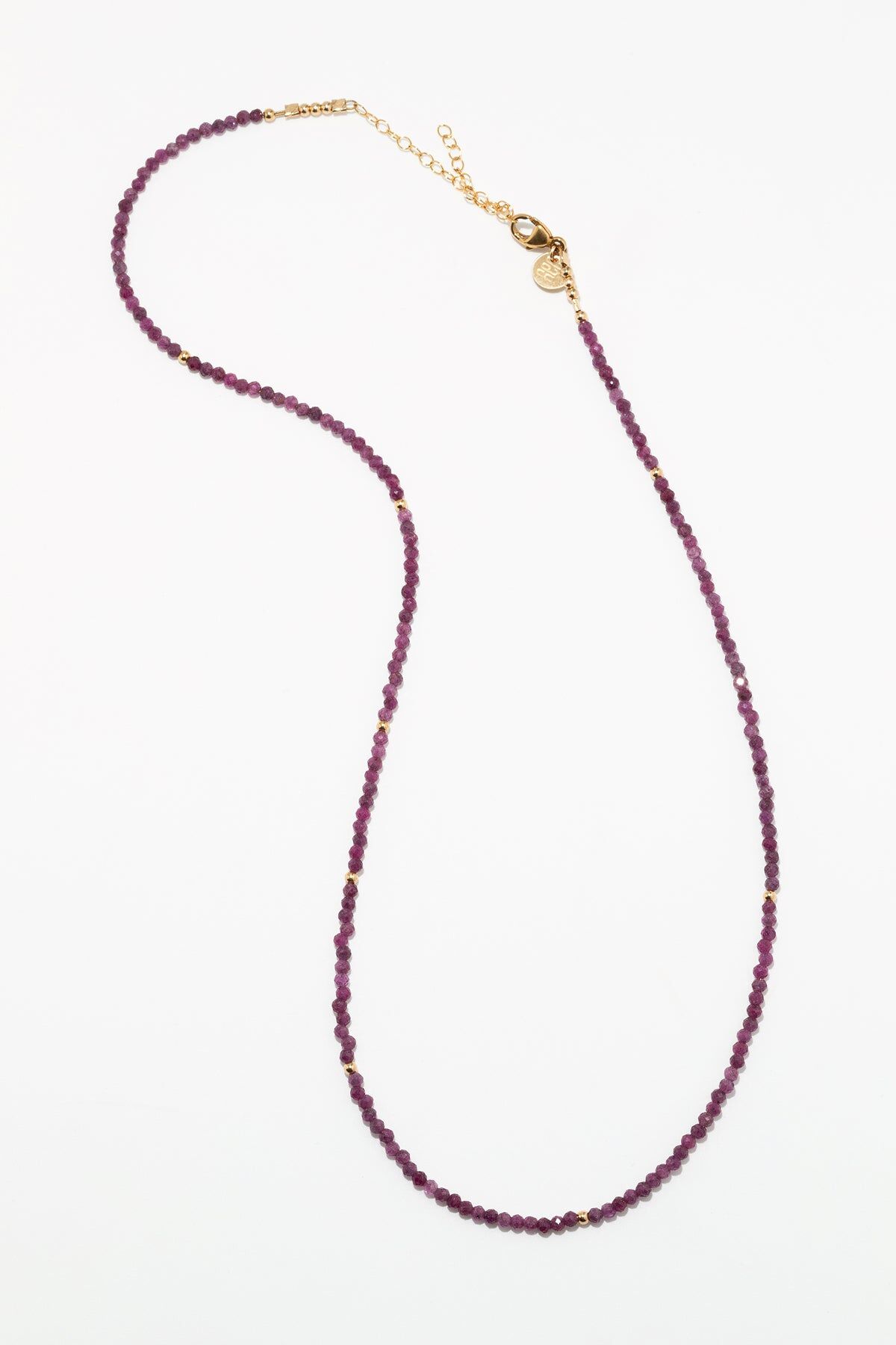 1YA0915-130 [YAY PARIS] Queen 40cm 頸鏈 - 紅寶石 #510tpqu40cm130-unun (EU)