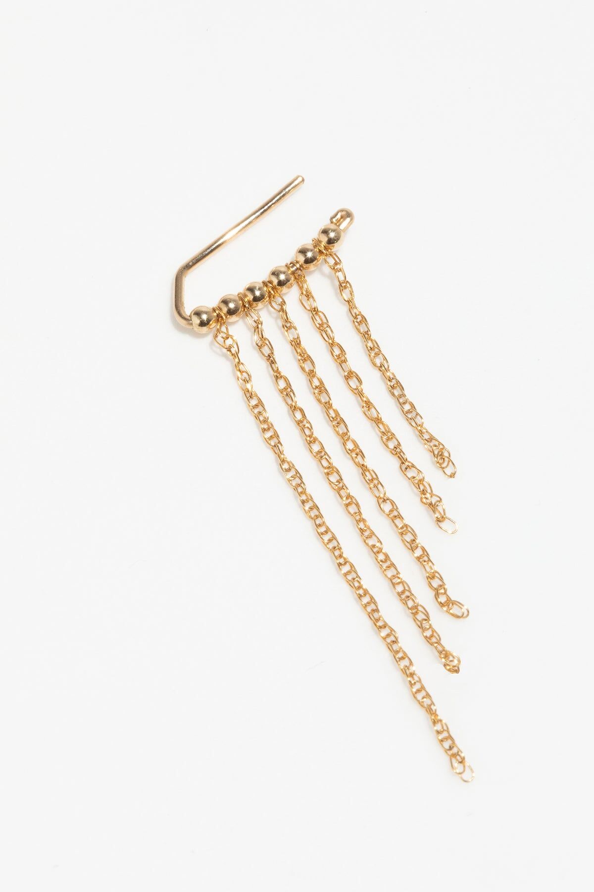 1YA0915-195 [YAY PARIS] Small Fringe 小型流蘇耳骨夾 (EU)