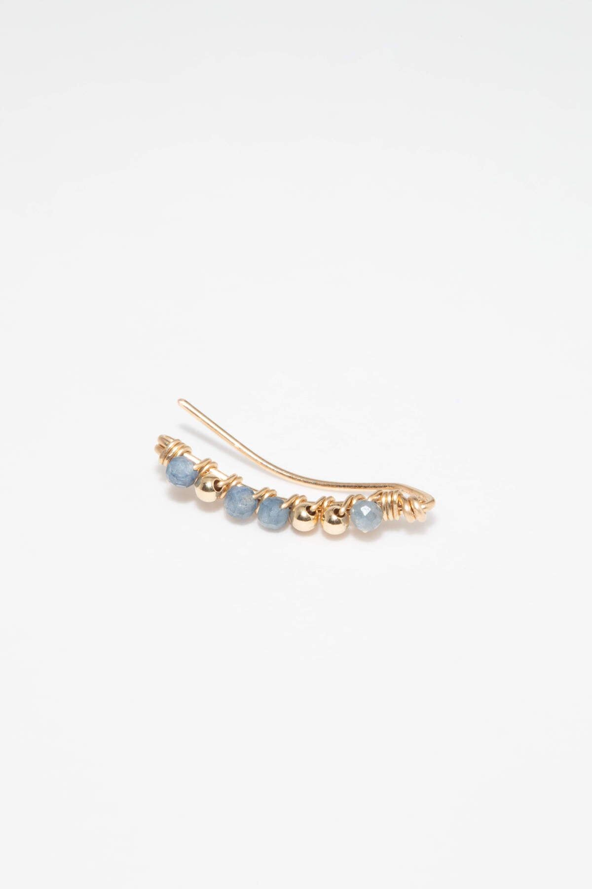 1YA0915-201 [YAY PARIS] Théa 藍寶石耳骨夾 (EU)
