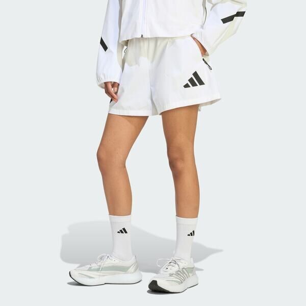 Adidas 愛迪達 W Z.n.e. Wv Sh KG8538 女 短褲 運動短褲 休閒短褲 白 防曬