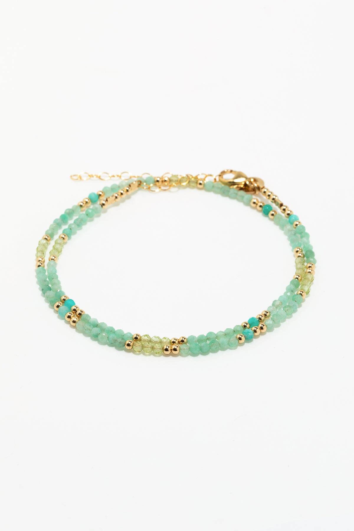 1YA0915-274 [YAY PARIS] Queen 薄荷綠手鏈頸鏈兩用款 #800tpqu1130-unun (EU)