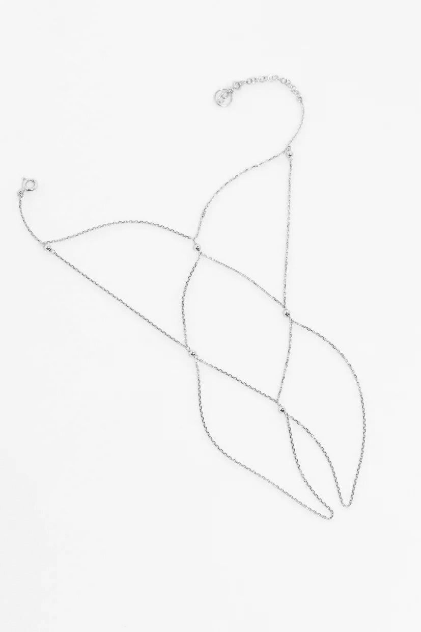 1YA0915-289 [YAY PARIS] Mitten 銀色手部飾品 養殖珍珠 #130mrcn200-unun (EU)