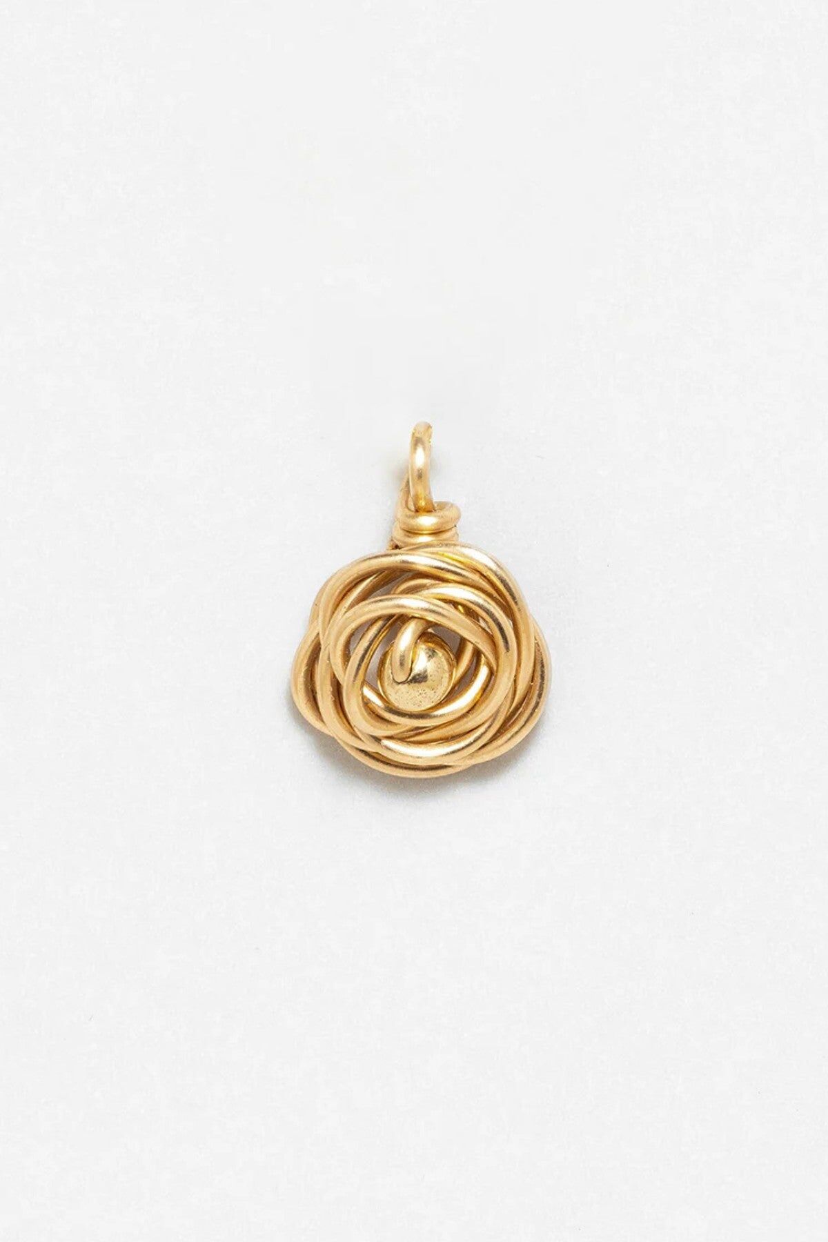 1YA0915-296 [YAY PARIS] Medium Rosa 金色中型吊墜 金色 #24AHC-901pdrsmy100-unmd (EU)