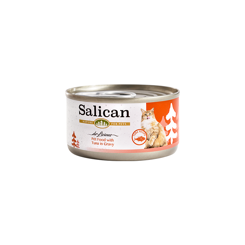 Salican 肉汁貓罐| 吞拿魚| 85g