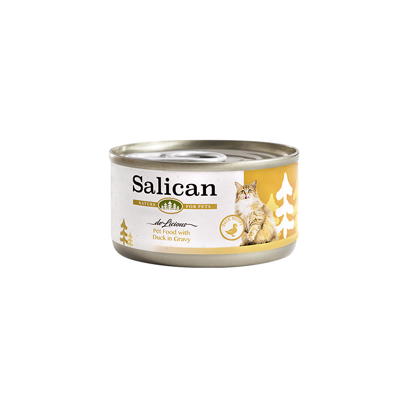 Salican 肉汁貓罐| 鴨肉| 85g