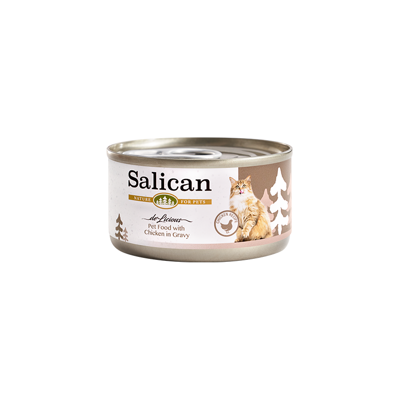 Salican 肉汁貓罐| 雞肉| 85g