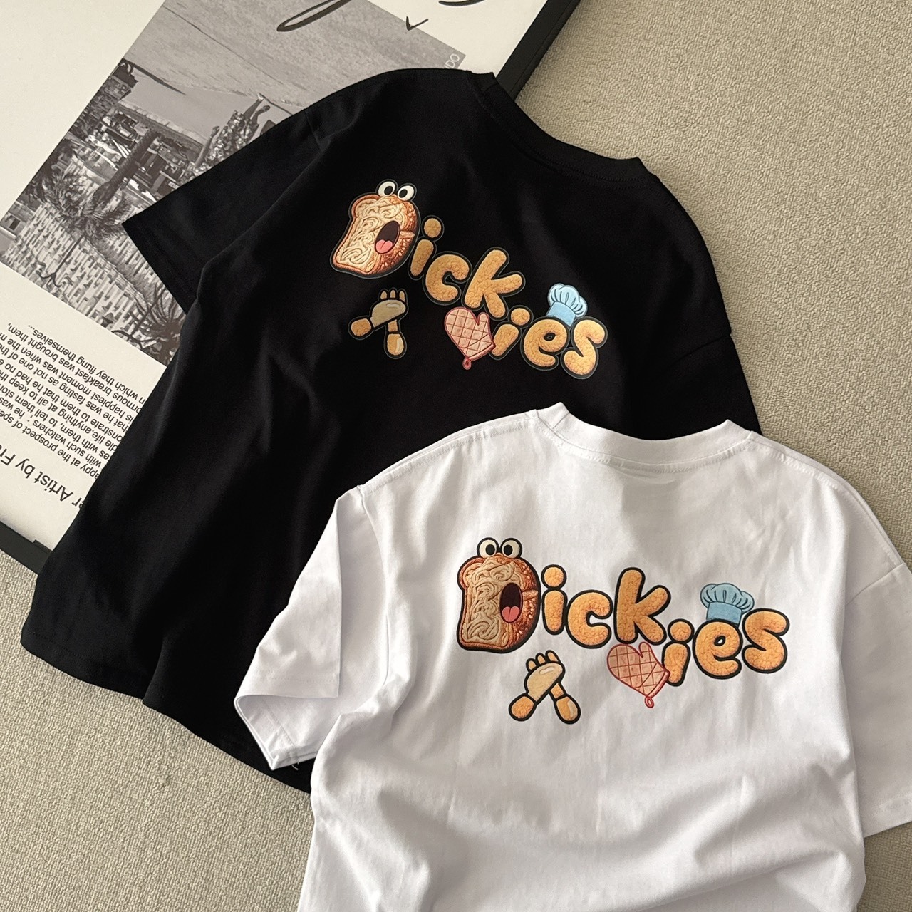 （現貨）Dickies 美式 美食 卡通塗鴉 印花logo 短T DKU262NKTGHB
