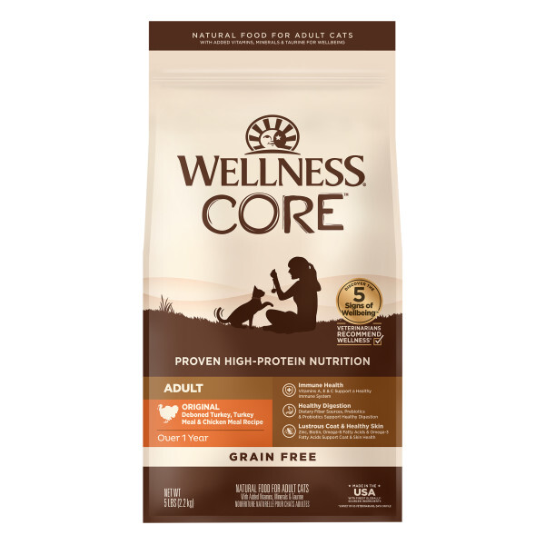 Wellness CORE 無穀物貓糧 | 火雞雞肉 | 11 lb