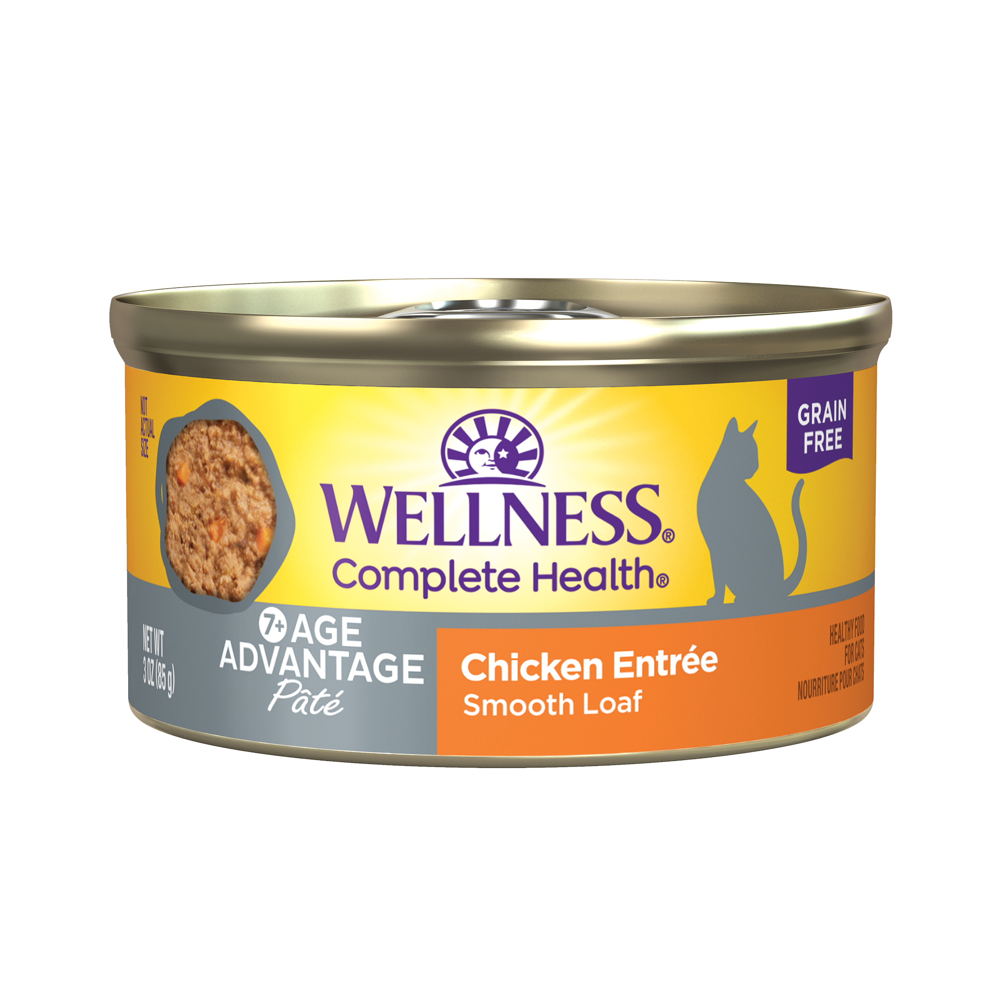 Wellness Complete Health肉醬貓罐| 老貓純雞肉| 3oz