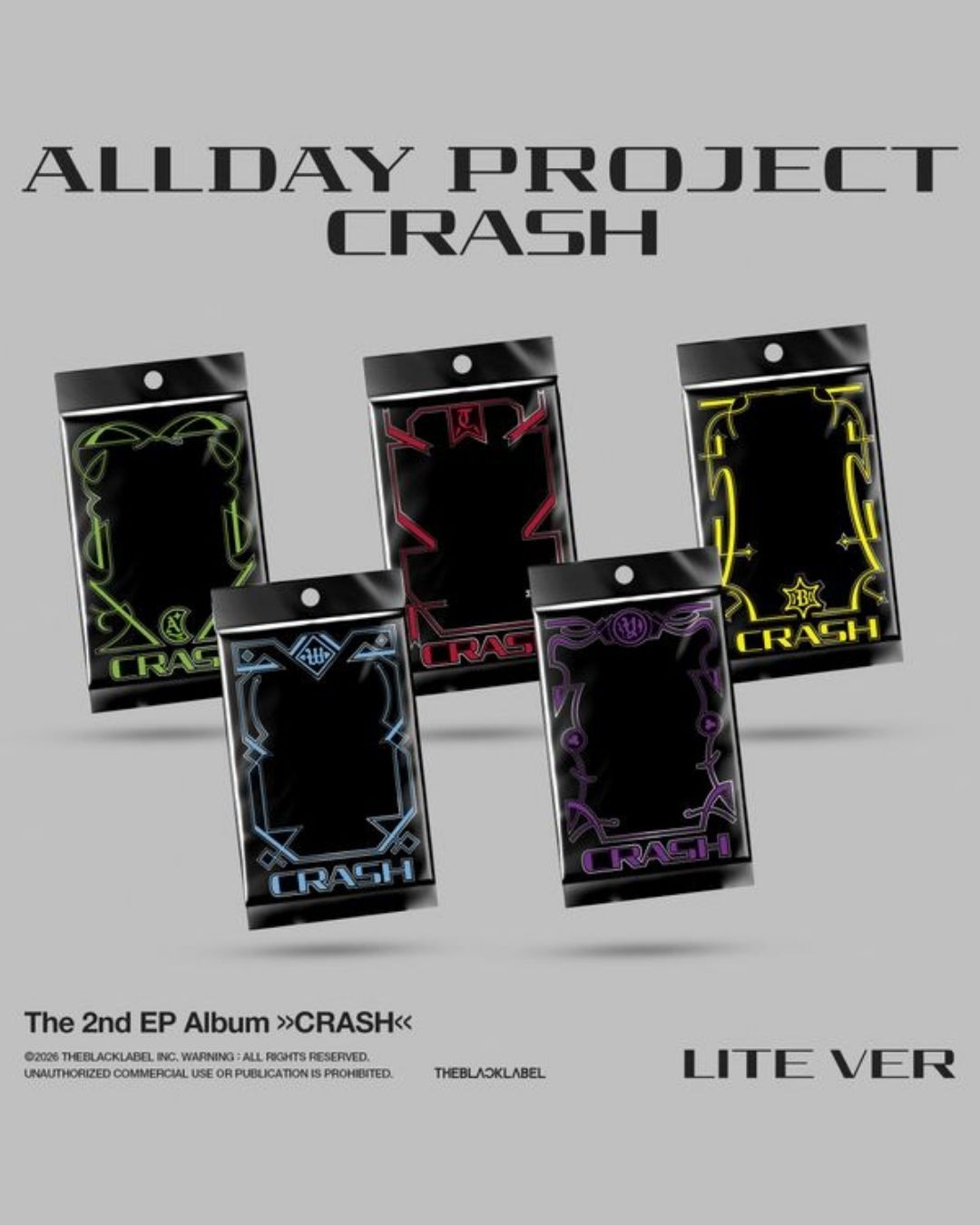 預購｜ALLDAY PROJECT 迷你二輯 [CRASH] LITE ver.