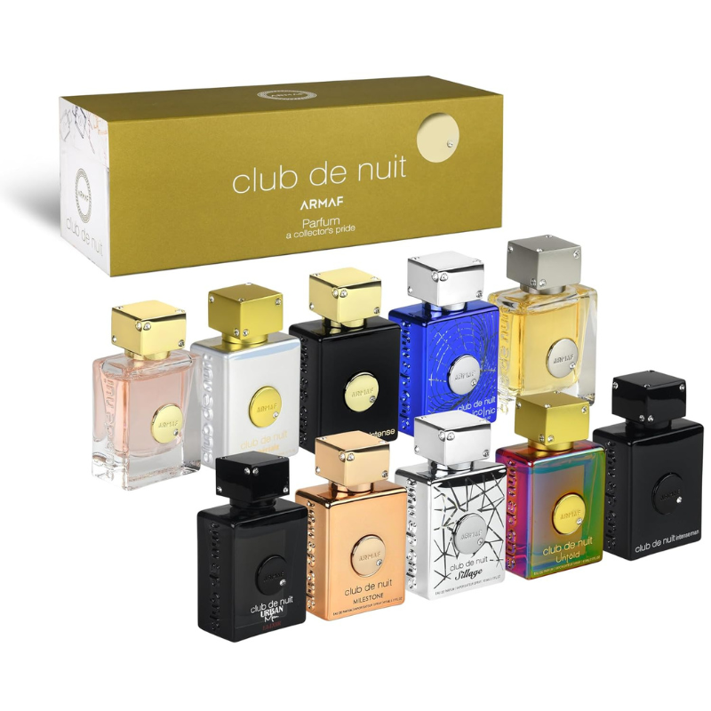 (預訂7-10天到貨)Armaf Club De Nuit Collector's Pride 迷你香水禮盒套裝 5ml x 10pcs (Barcode: 6295199812976)