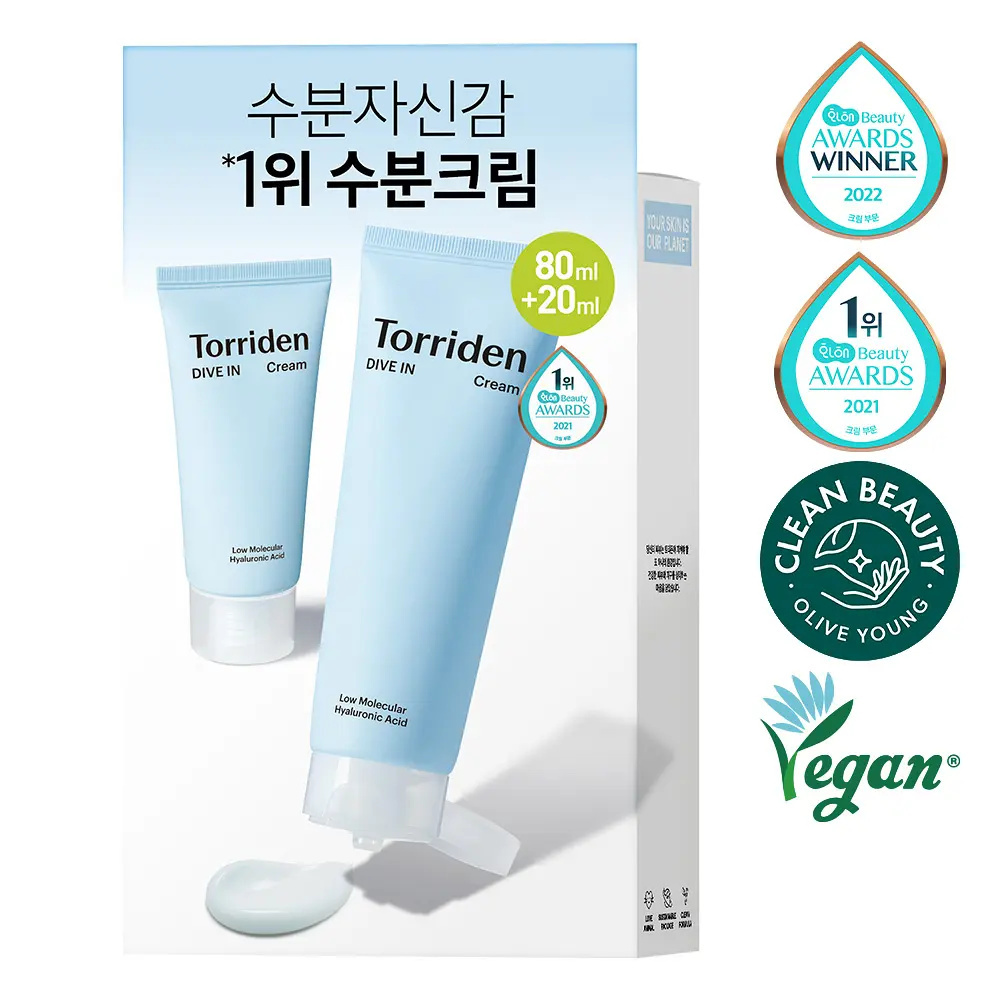Torriden 低分子透明質酸保濕面霜 80ml