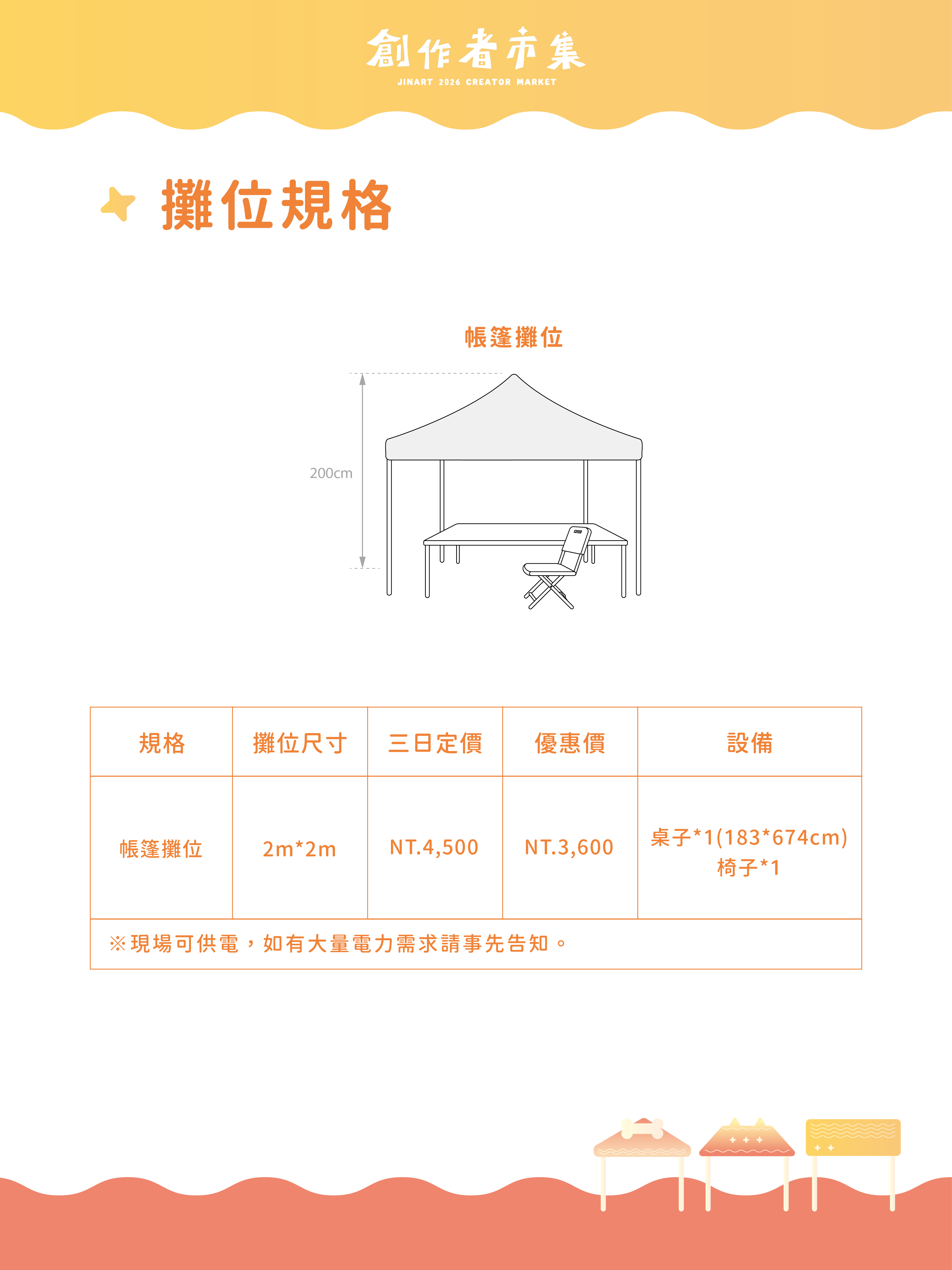 【毛球遊樂園】10/02-04 帳篷攤位
