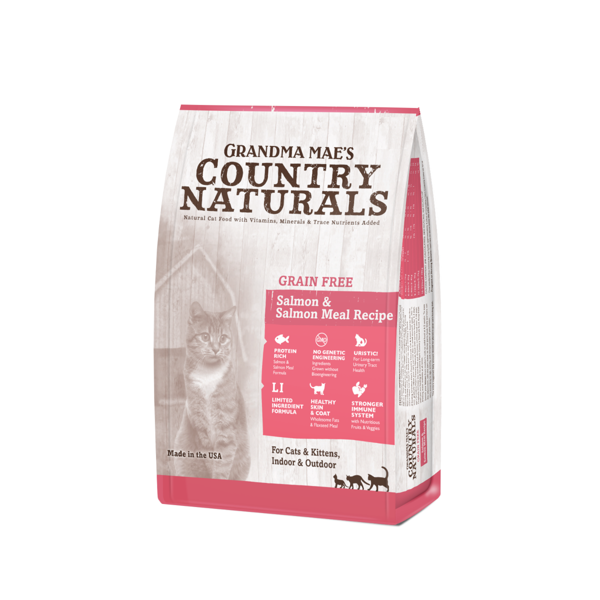 Country Naturals 無穀物貓糧 三文魚護心配方