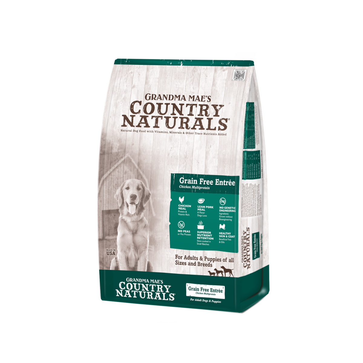Country Naturals 無穀物狗糧 白鮭魚雞肉低糖配方