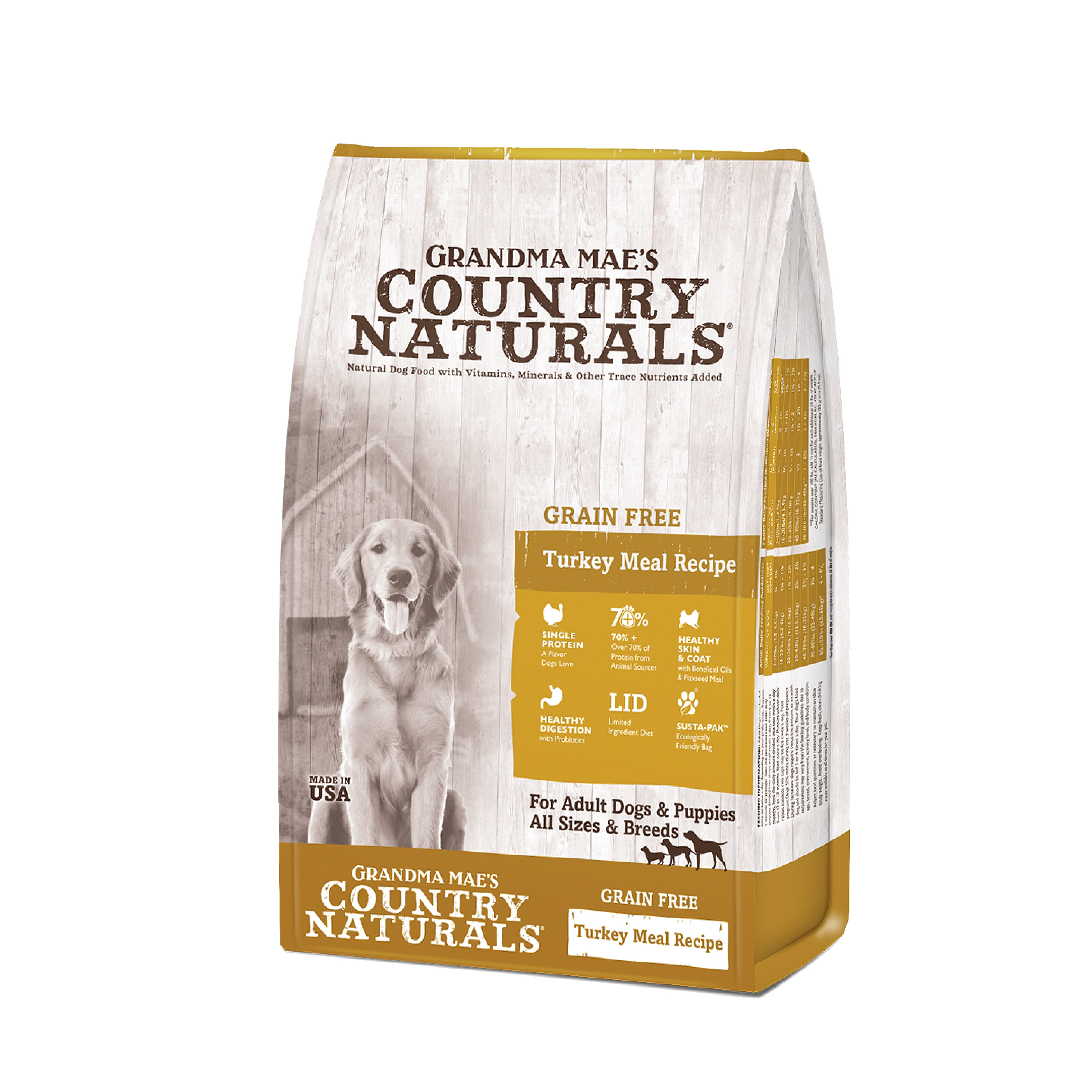 Country Naturals 無穀物狗糧 火雞低敏配方