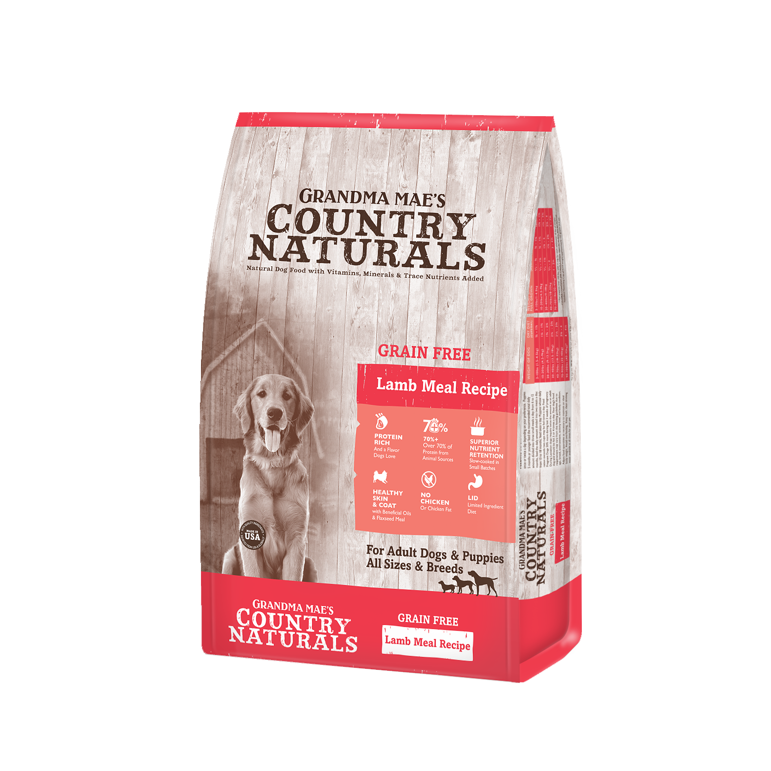 Country Naturals 無穀物狗糧 羊肉全犬種護膚配方