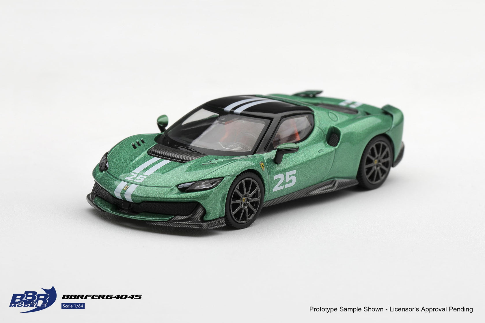 [預訂] BBR 法拉利Ferrari 296 Speciale Verde Nürburgring綠色