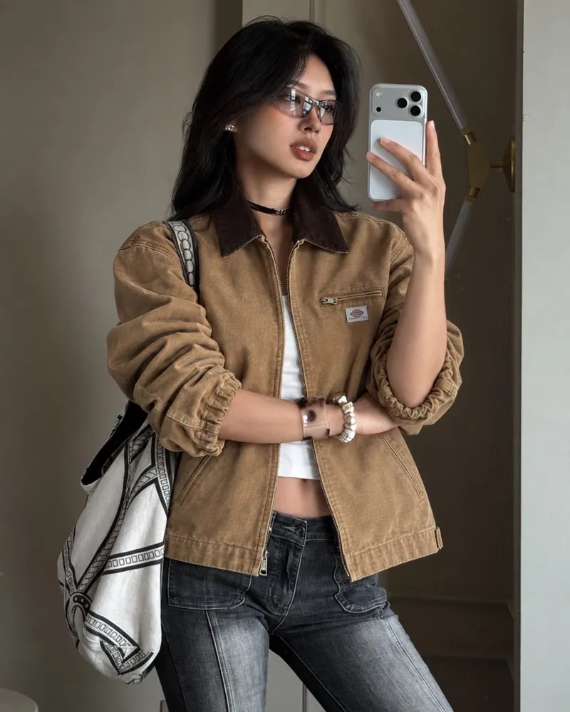 DICKIES 復古 美式工裝 外套 底特津 男女同款 夾克 (四色可選) DKU263MWJD71-PZY