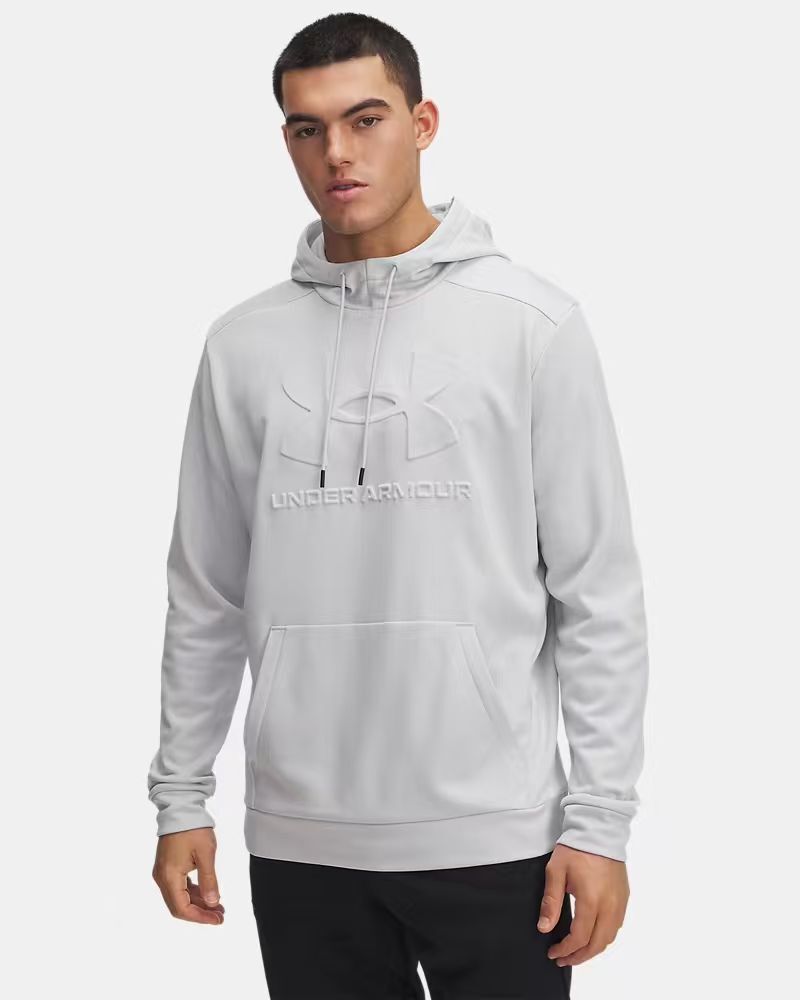 【預購】UNDER ARMOUR N091556 男裝連帽衛衣 (淺灰色)