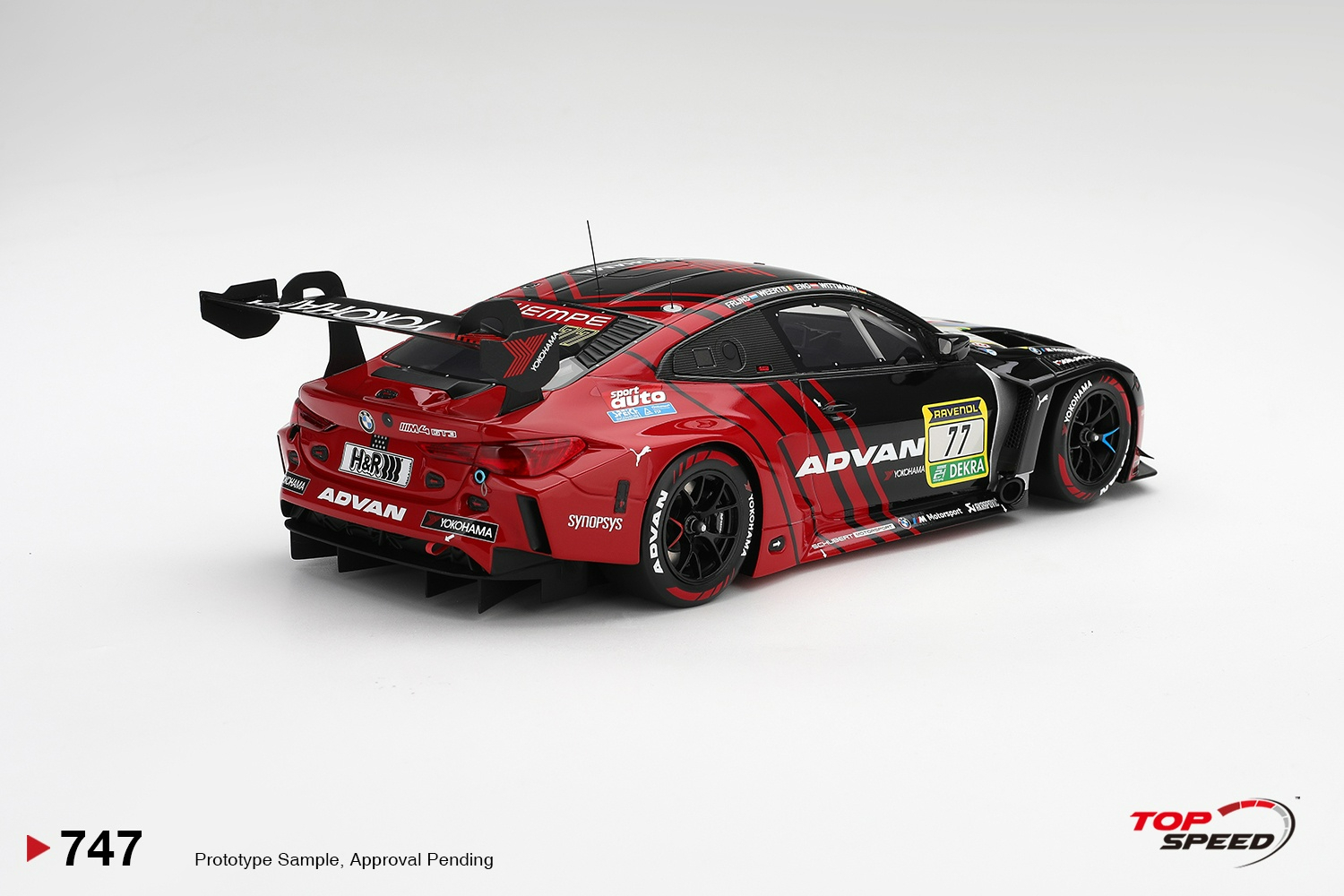 [預訂] TSM Model 1/18 寶馬BMW M4 GT3 EVO #77 Schubert Motorsport 2026 ADAC 紐伯林24小時耐力賽