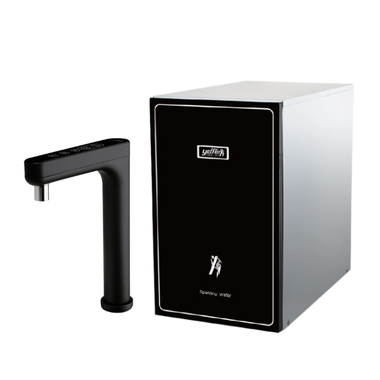 亞爾浦 YS-1301 廚下型觸控龍頭微礦氣泡水機｜儲熱式(熱/冰/常溫/氣泡水)