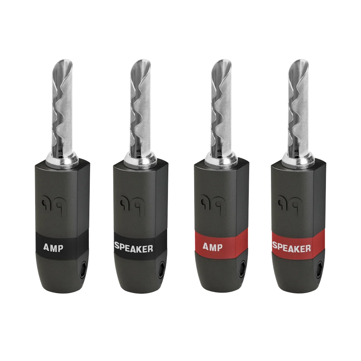 AudioQuest SureGrip® 300 發燒級喇叭蕉頭 (4件裝) (金/銀)