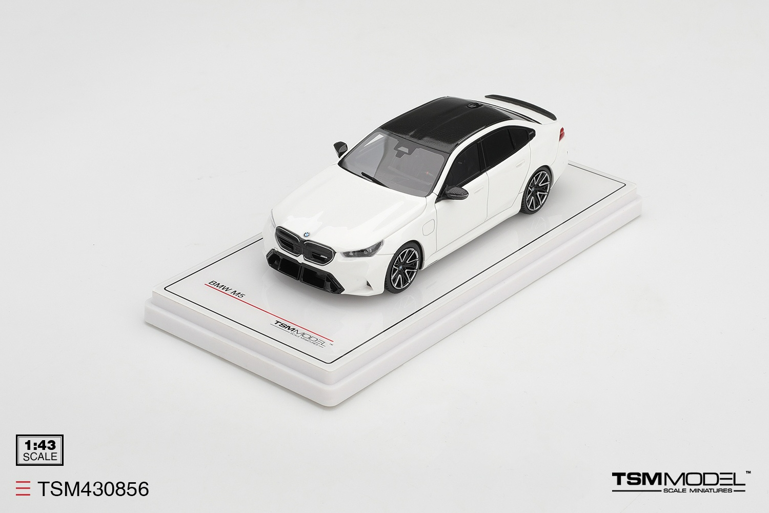[預訂] TSM Model 1/43 寶馬BMW M5 Alpine 白色
