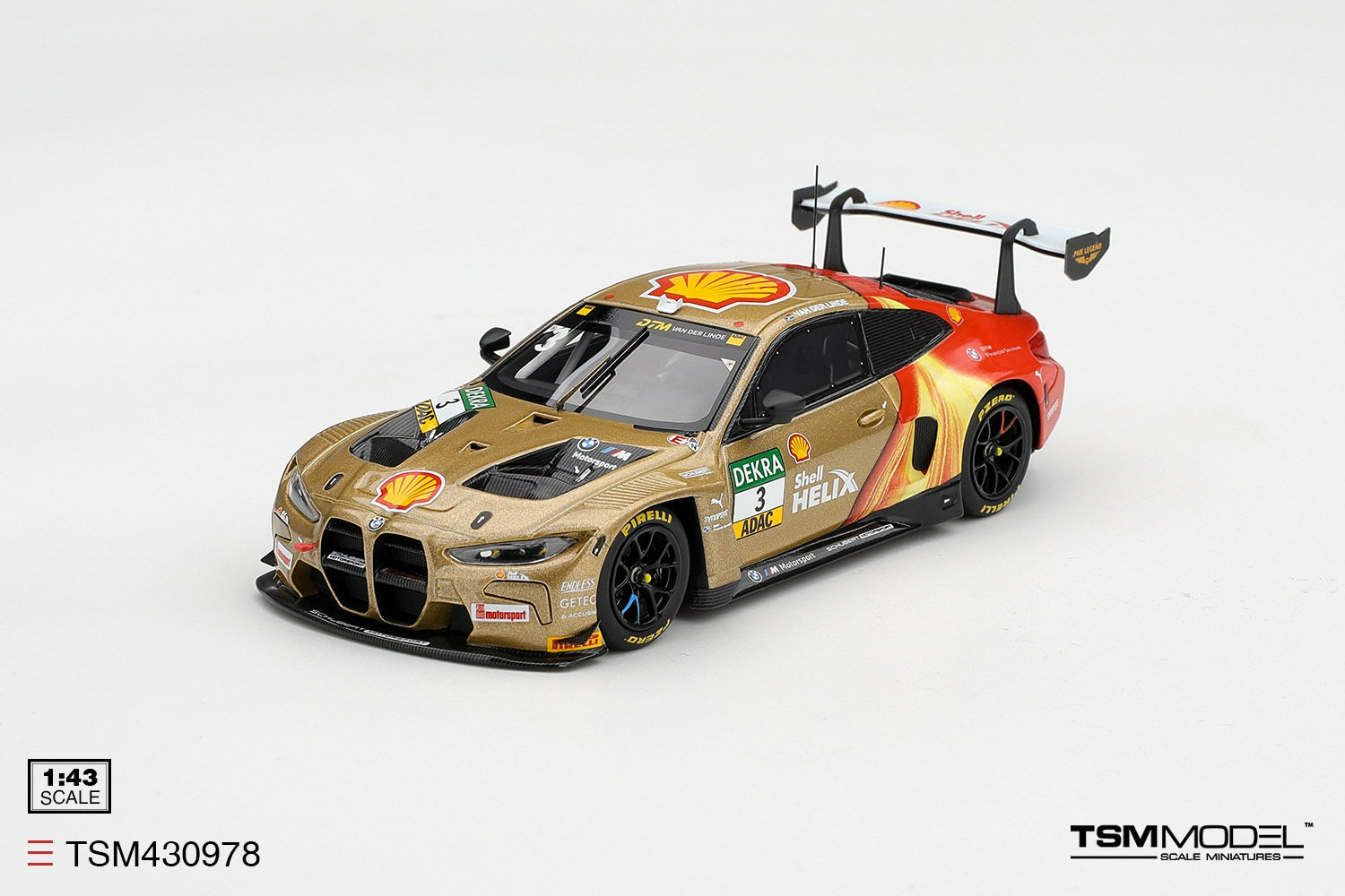 [預訂] TSM Model 1/43 寶馬BMW M4 GT3 EVO #3 Schubert Motorsport 2026 DTM 贊德沃特站 第2回合冠軍車