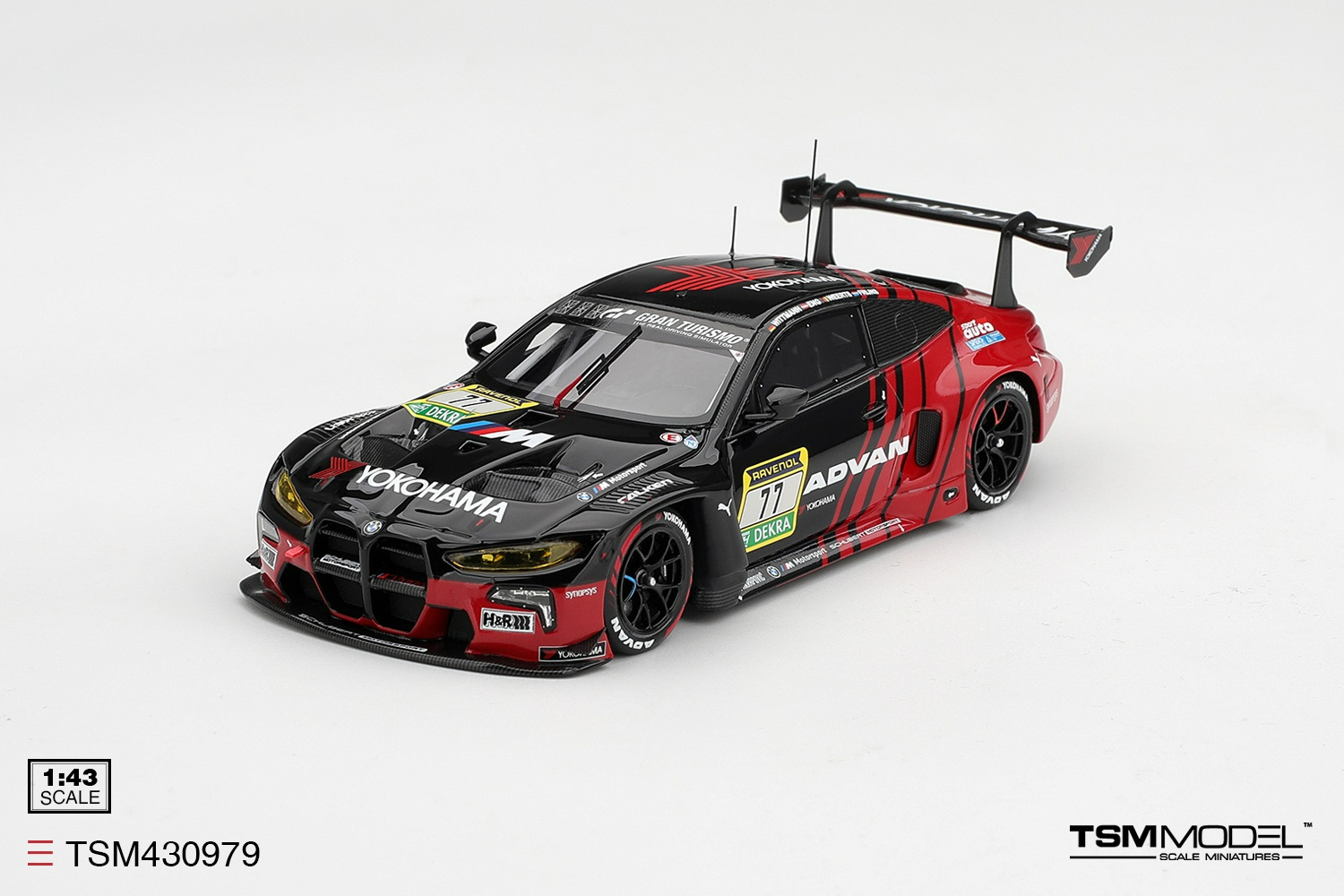 [預訂] TSM Model 1/43 寶馬BMW M4 GT3 EVO #77 Schubert Motorsport 2026 ADAC 紐伯林24小時耐力賽