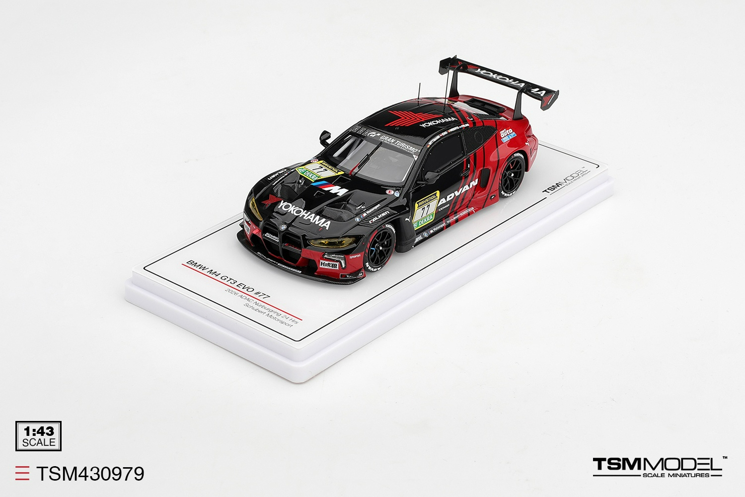 [預訂] TSM Model 1/43 寶馬BMW M4 GT3 EVO #77 Schubert Motorsport 2026 ADAC 紐伯林24小時耐力賽