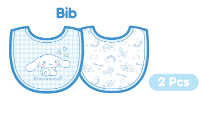 【Petit House】Newborn Collection：Cinnamoroll Bibs Set