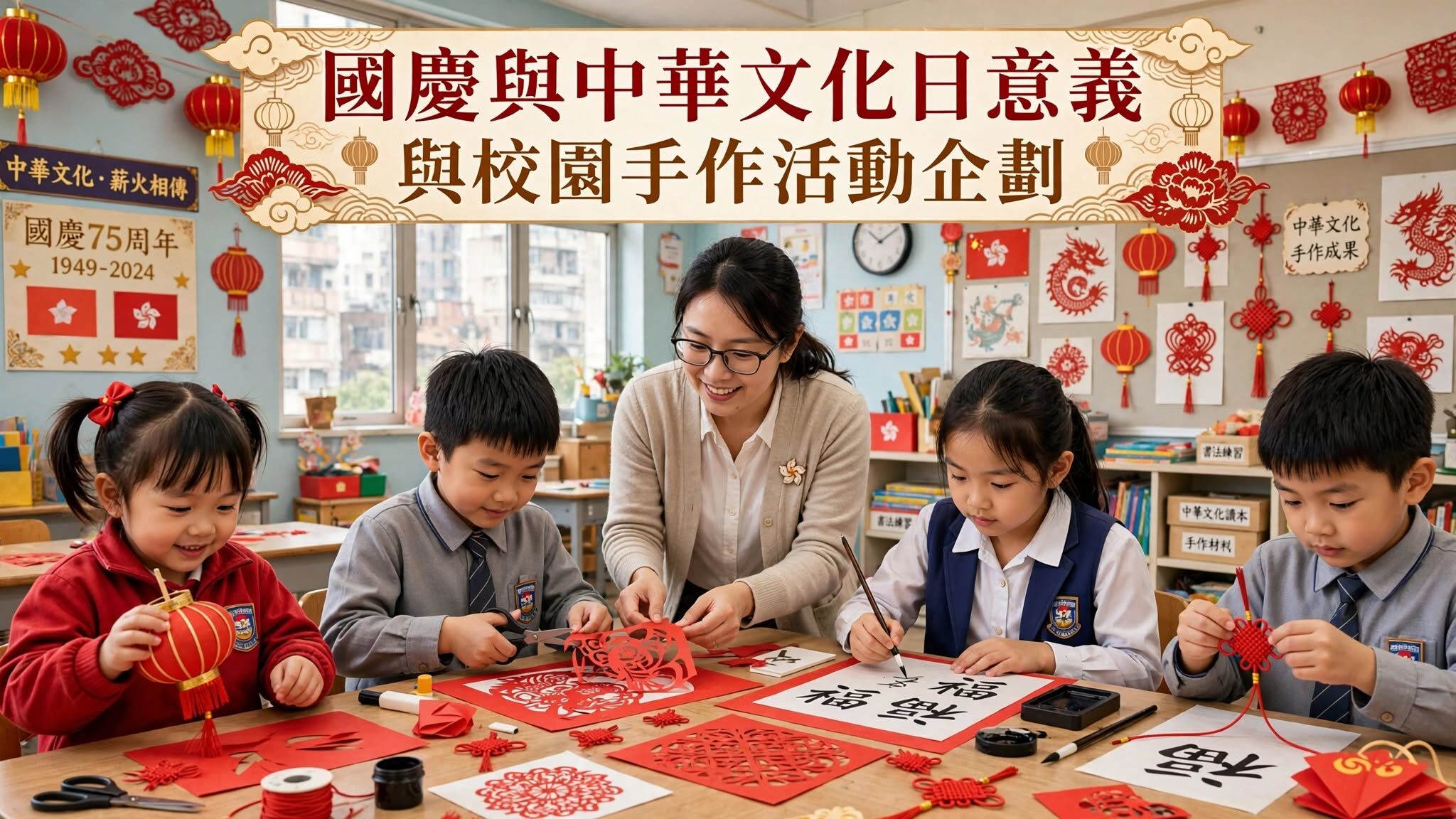 2026 國慶與學校中華文化日非遺 DIY 手作材料包採購 (支援 P-Card) - 加油文具