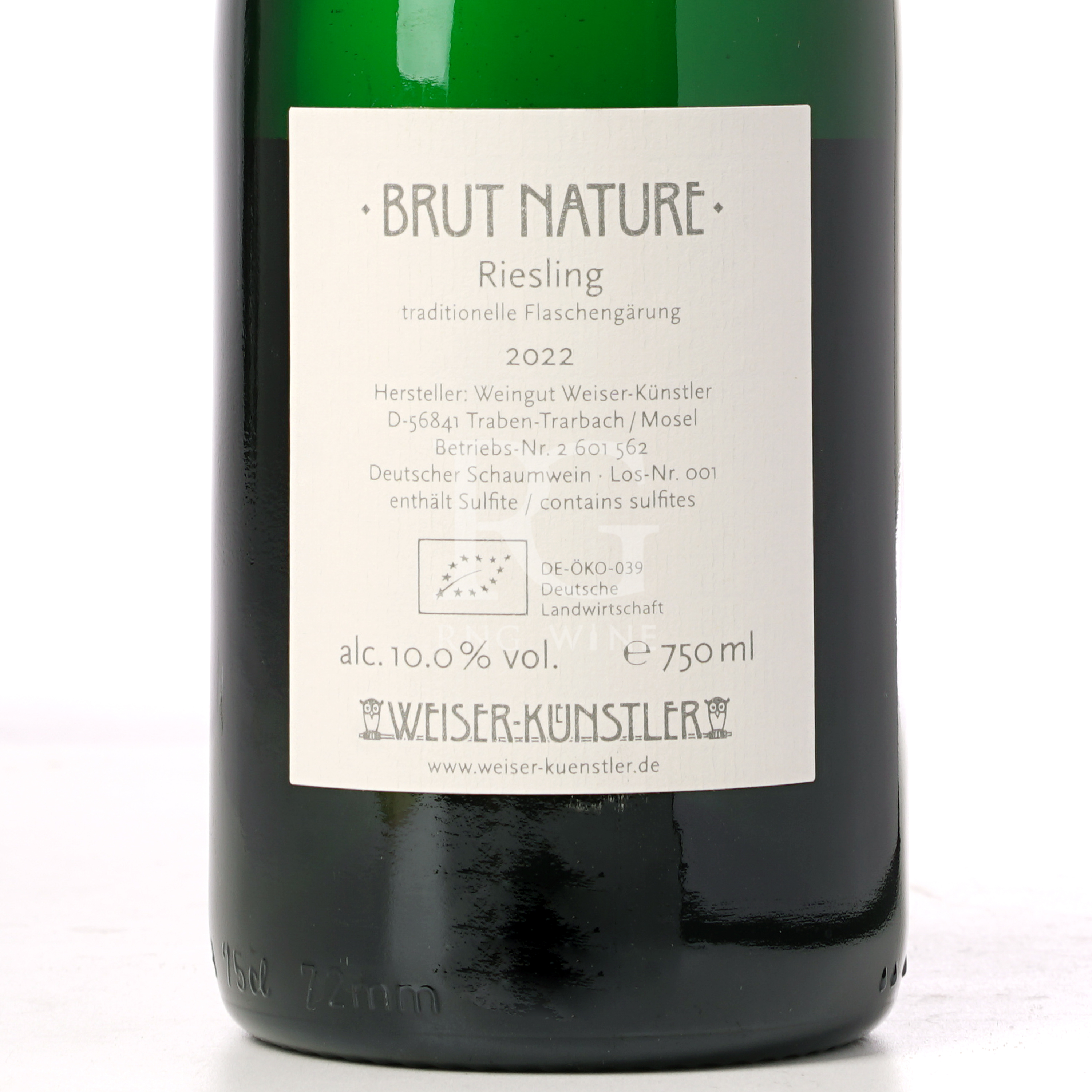 Weingut Weiser-Kunstler Riesling Brut Nature 2022