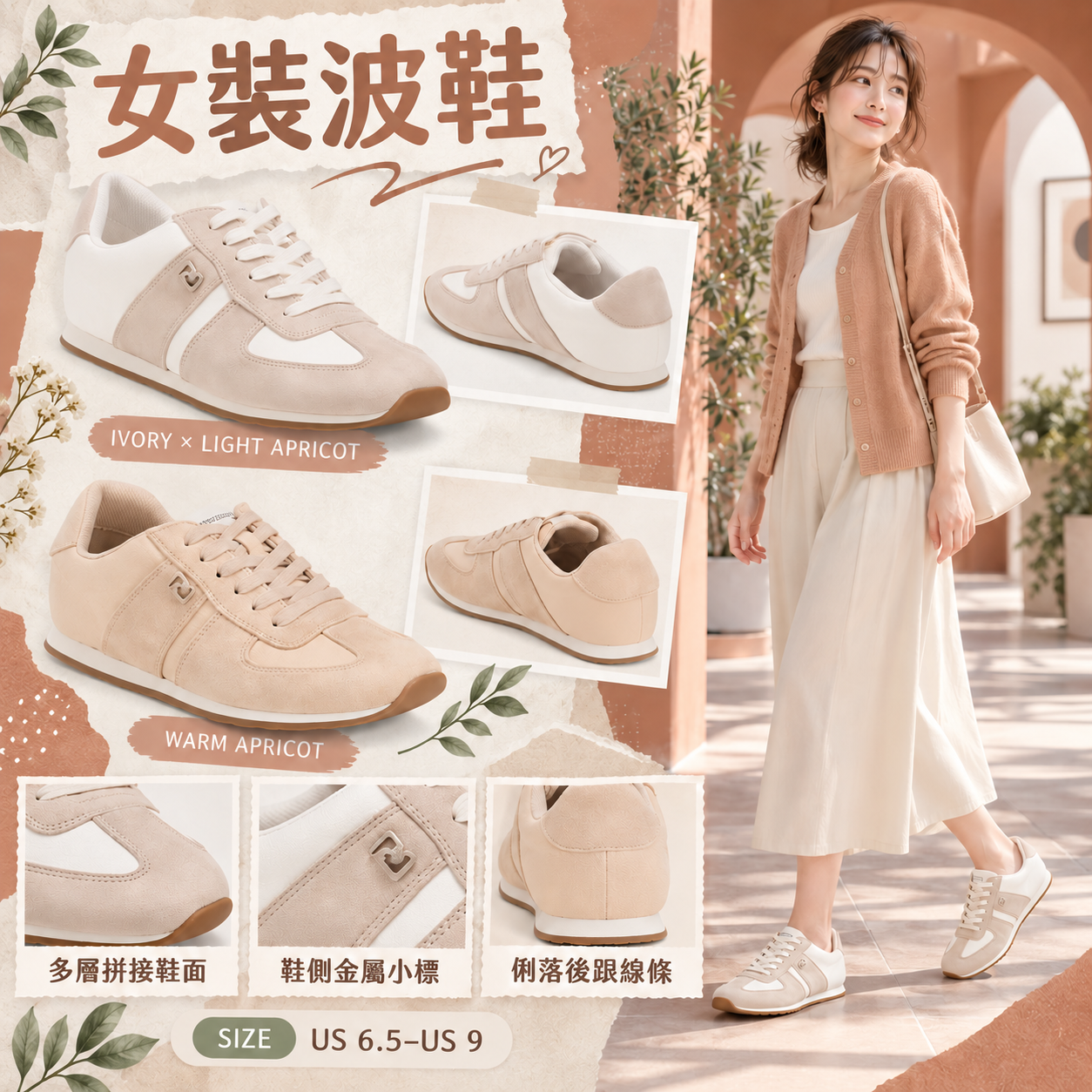 【預購】AEROSOLES N091560 Jett 女裝波鞋