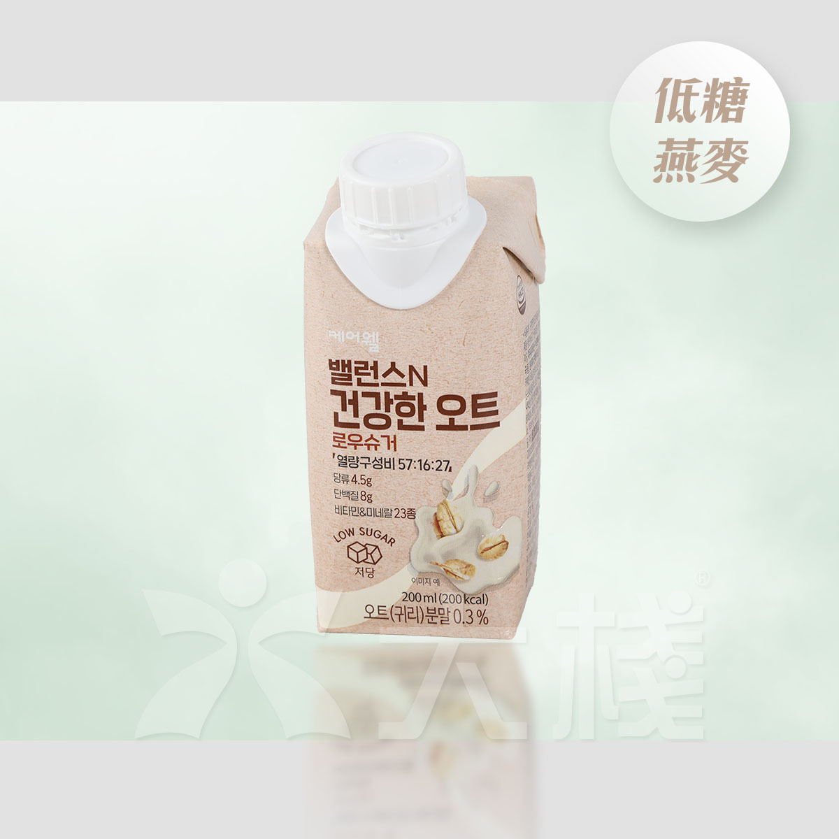 韓國 低糖燕麥輕盈營養飲 (200毫升)