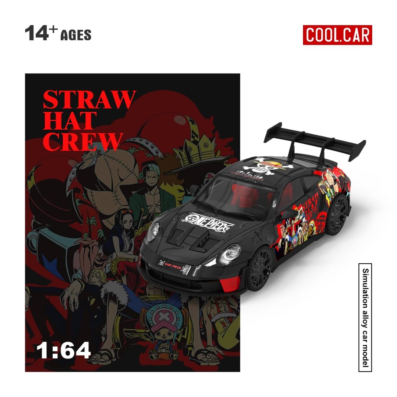 預訂:1/64 Cool Car Porsche 992 GT3 RS One Piece (CC644652 )