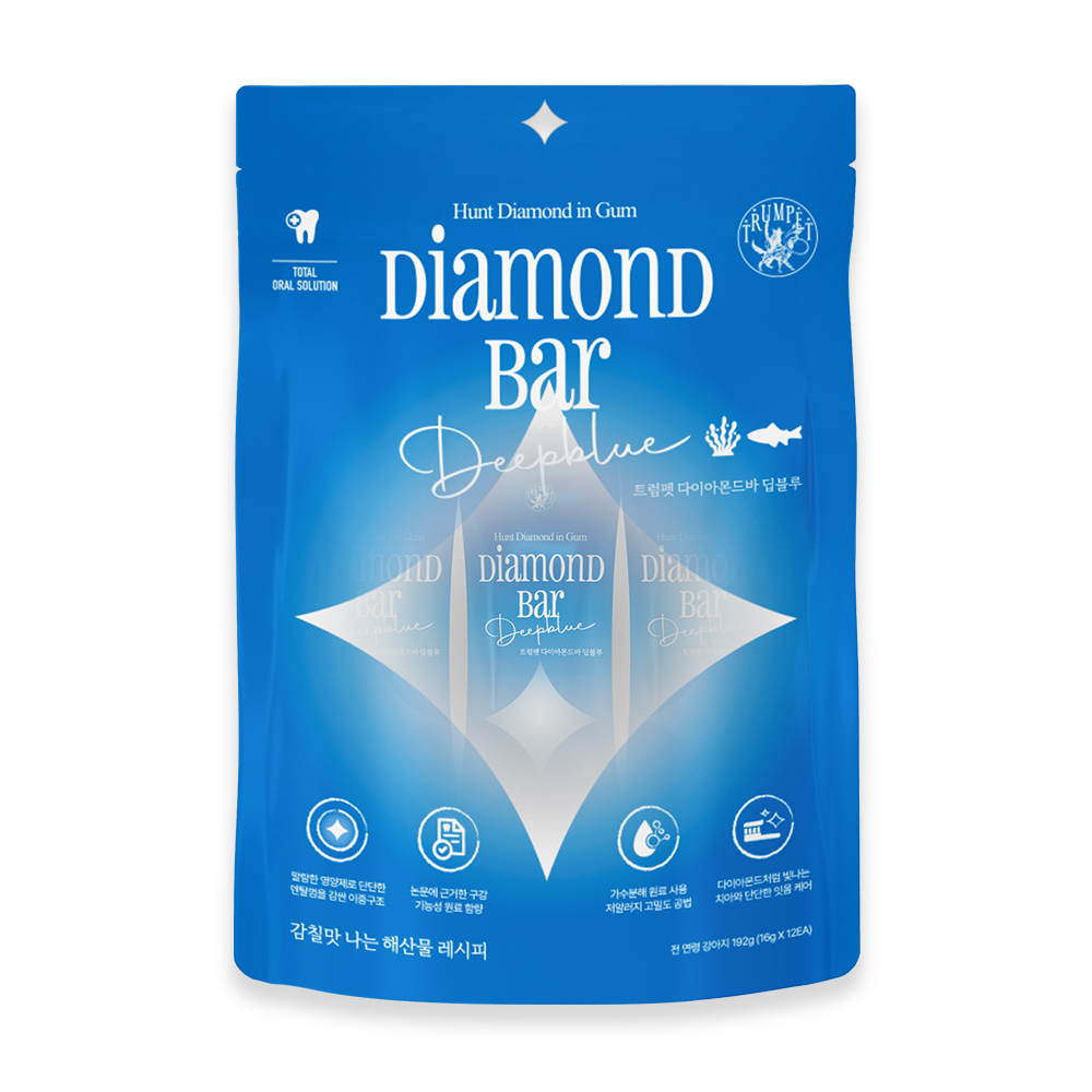 Trumpet Diamond Bar 犬用潔牙棒 192g (每包12條)
