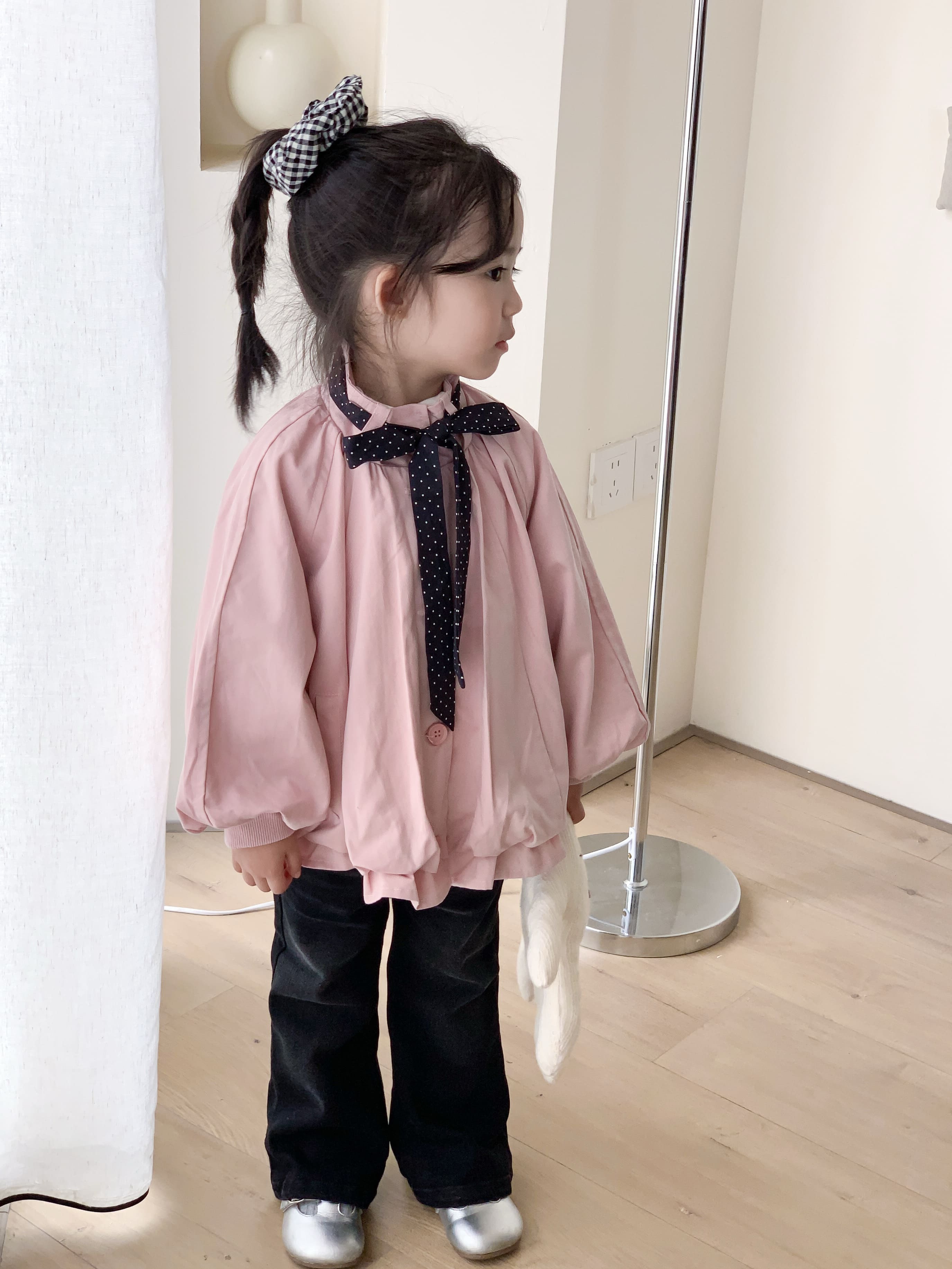 小小姐蝴蝶結外套
