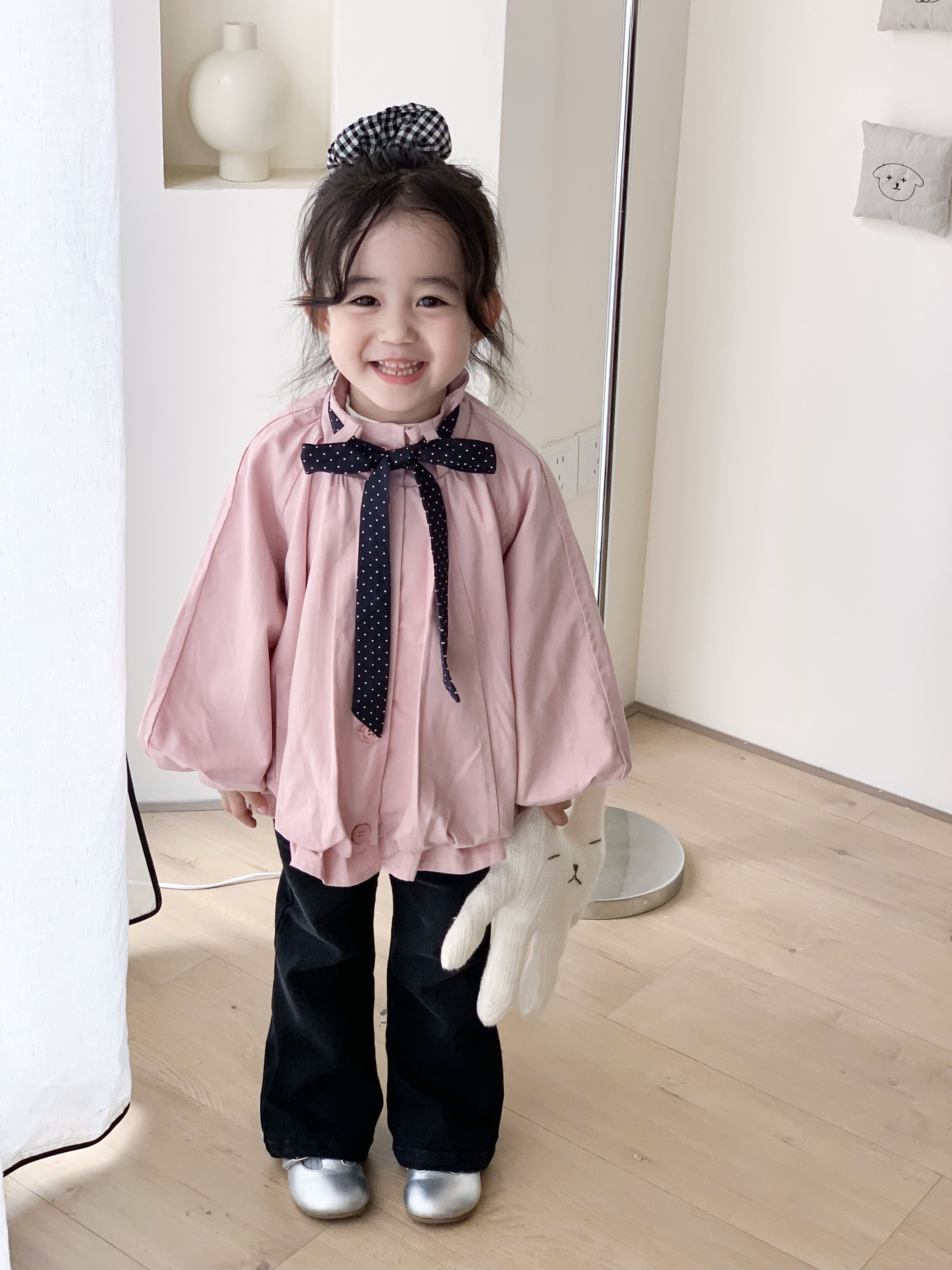小小姐蝴蝶結外套