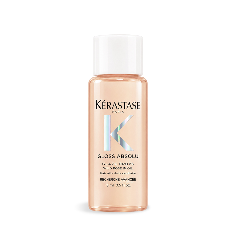 KERASTASE 卡詩 釉光香頌玫瑰護髮精油(15ml)-國際航空版