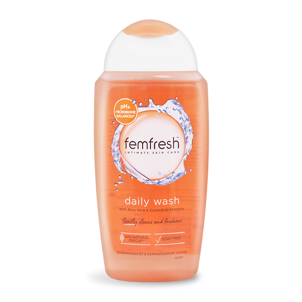 Femfresh 芳芯 私密潔膚露- 每日呵護 / 純淨植萃 (250ml)-國際航空版-多味道可選
