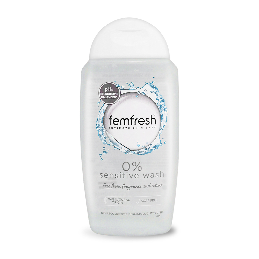 Femfresh 芳芯 私密潔膚露- 每日呵護 / 純淨植萃 (250ml)-國際航空版-多味道可選
