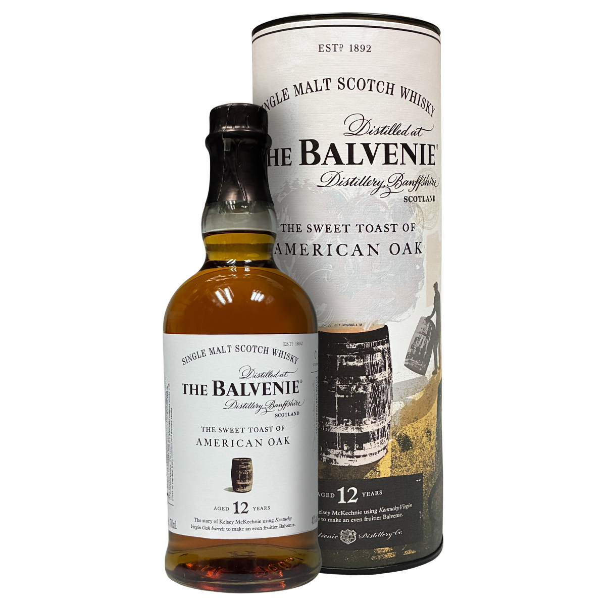 The Balvenie 12 Years Old The Sweet Toast of American Oak 43%